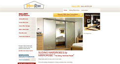 Desktop Screenshot of mirrorobe.ie